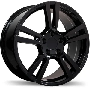 Replika – R140A – Black – 18″x8″ 50mm – All weather Wheels – R140A-1880-53BN+50R715